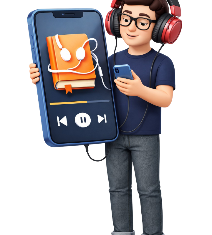 audiolibro profesional para marketing y ventas. Contenido en audio optimizado para funnels, landing pages y estrategias digitales