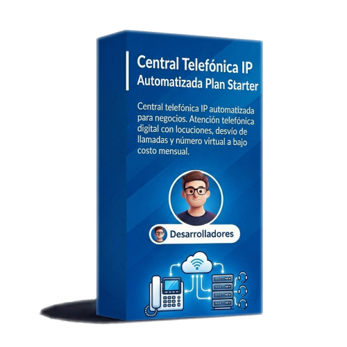 central telefónica ip automatizada para digitalización de negocios