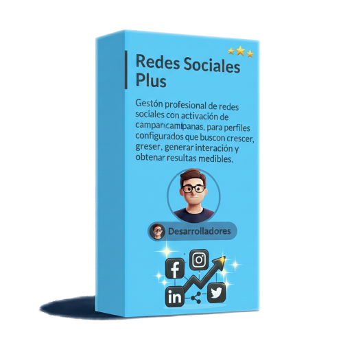 Gestión profesional de redes sociales con campañas activas, contenidos mensuales y reportes claros